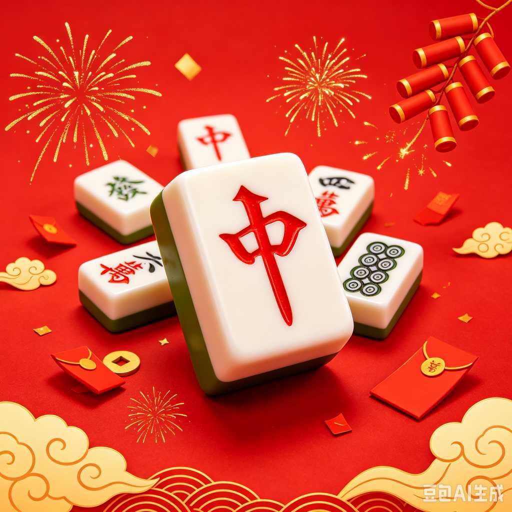 classic text mahjong set