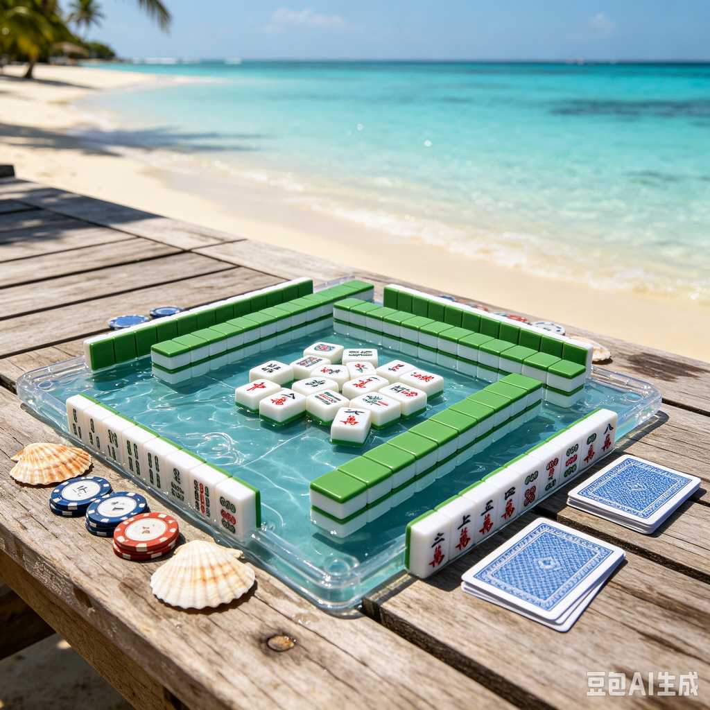 vintage gift mahjong set